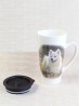 "Dog" Mug W/ Lid With Gift Box